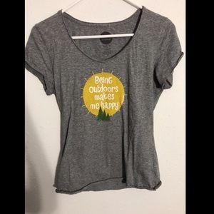 Life is Good Grey Shortsleeved